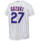 Youth Chicago Cubs Seiya Suzuki Nike White Alternate Replica Player Jersey