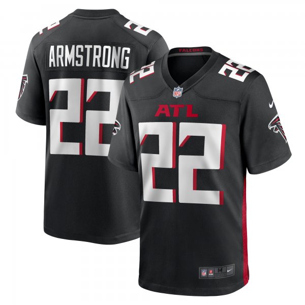 Men's Atlanta Falcons Cornell Armstrong Nike  Black Team Game Jersey