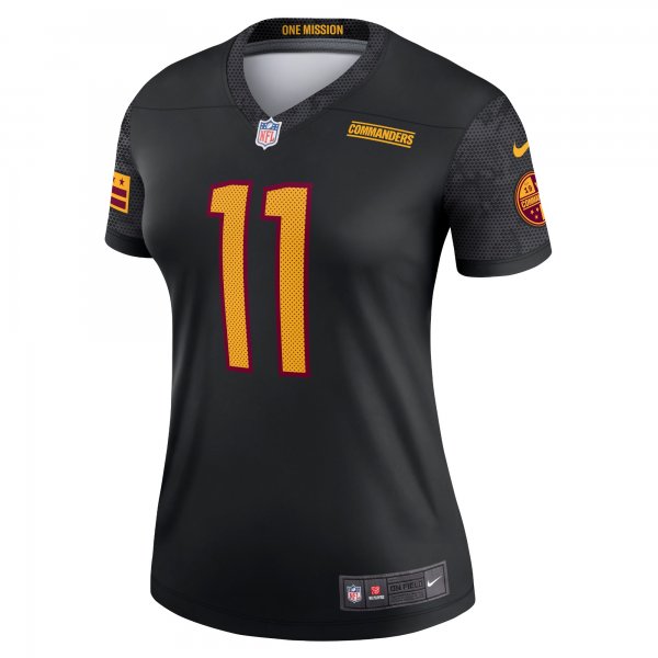 Women's Washington Commanders Carson Wentz Nike Black Legend Jersey