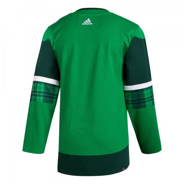 Men's Edmonton Oilers  adidas Kelly Green 2023 St. Patrick's Day Primegreen Jersey