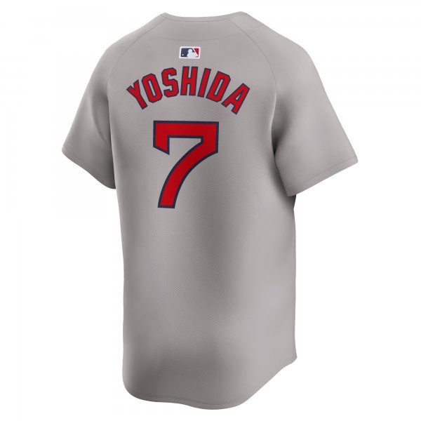 Men's Boston Red Sox Masataka Yoshida Nike Gray Away Limited Player Jersey