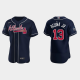 Ronald Acuna Jr. Atlanta Braves 2021 World Series MLB Flexbase Jersey - Navy