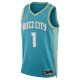 Unisex Charlotte Hornets LaMelo Ball Jordan Brand Teal 2023/24 Swingman Jersey - City Edition