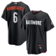 Men's Baltimore Orioles #6 Ryan Mountcastle Nike Black 2023 City Connect Cool Base Player Jersey