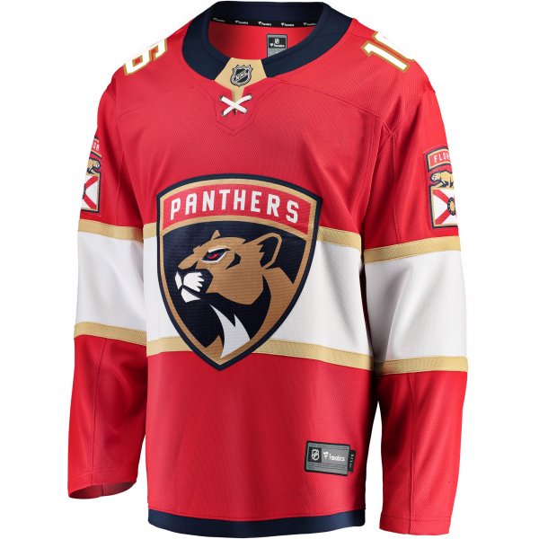 Men's Florida Panthers Aleksander Barkov Fanatics Red Breakaway Jersey