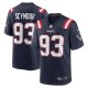 Men's New England Patriots Richard Seymour Nike Navy Retired Player Game Jersey