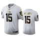 Jacksonville Jaguars #15 Gardner Minshew II Men's Nike White Golden Edition Vapor Limited NFL 100 Jersey