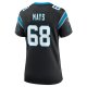 Women's Carolina Panthers Cade Mays Nike  Black Team Game Jersey