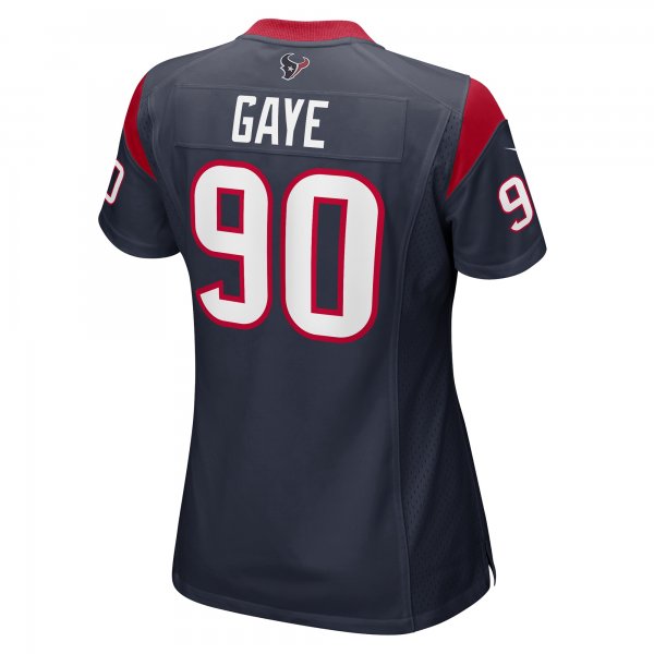 Women's Houston Texans Ali Gaye Nike  Navy Team Game Jersey