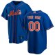 Men's New York Mets Nike Royal Alternate Replica Custom Jersey