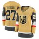 Women's Vegas Golden Knights Shea Theodore Fanatics Gold Home Breakaway Jersey