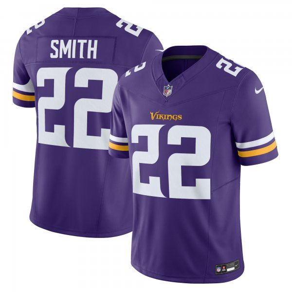 Men's Minnesota Vikings Harrison Smith Nike Purple Vapor F.U.S.E. Limited Jersey