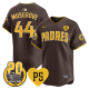 Men's San Diego Padres #44 Joe Musgrove For Peter & Petco Park 20th Patch Vapor Premier Limited All Stitched Cool Base Jersey