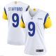 Women's Nike Los Angeles Rams #9 Matthew Stafford White NFL Vapor Limited Jersey