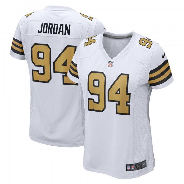 Women's New Orleans Saints Cameron Jordan Nike  White Alternate Game Jersey