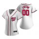 Women's Washington Nationals Custom Nike White 2020 Home Jersey