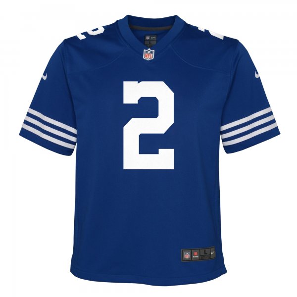 Youth Indianapolis Colts Matt Ryan Nike Royal Alternate Game Jersey