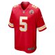 Men's Kansas City Chiefs Tommy Townsend Nike Red Game Jersey