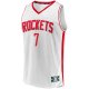 Men's Houston Rockets Cam Whitmore Fanatics White Fast Break Replica Player Jersey - Association Edition