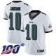 Philadelphia Eagles #10 DeSean Jackson White Youth Stitched NFL 100th Season Vapor Limited Jersey