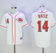 Cincinnati Reds #14 Pete Rose White Cool Base Stitched MLB Jersey