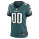 Women's Philadelphia Eagles Nike Midnight Green Custom Game Jersey