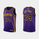 Los Angeles Lakers #24 Kobe Bryant 2022-23 Statement Edition Purple NBA Jersey