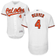 Men's Baltimore Orioles #4 Earl Weaver White Flexbase Collection Stitched MLB Jersey