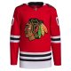 Men's Chicago Blackhawks  adidas Red Home  Primegreen Custom Jersey