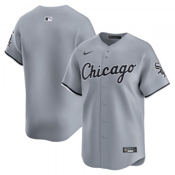 Men's Chicago White Sox  Nike Gray Road Limited Jersey