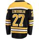 Men's Boston Bruins Hampus Lindholm Fanatics Black Home Breakaway Player Jersey