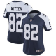 Nike Dallas Cowboys #82 Jason Witten Navy Blue Thanksgiving Women's Stitched NFL Vapor Untouchable Limited Throwback Jersey