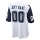 Men's Dallas Cowboys  Nike White Alternate Custom Game Jersey