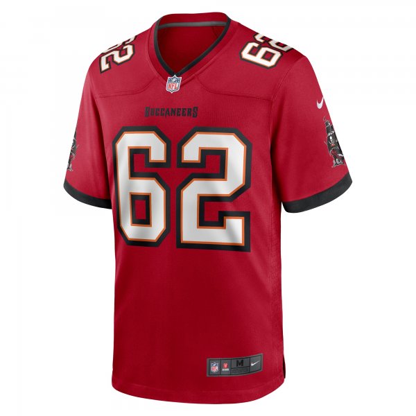 Men's Graham Barton Pick No. 26 Nike Red 2024 NFL Draft First Round Pick Player Game Jersey