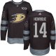 Adidas Anaheim Ducks #14 Adam Henrique Black 1917-2017 100th Anniversary Stitched NHL Jersey