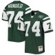 Men's New York Jets Nick Mangold Mitchell & Ness Green Legacy Replica Jersey