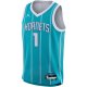 Youth Charlotte Hornets LaMelo Ball Nike Teal Swingman Jersey - Icon Edition