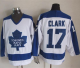 Toronto Maple Leafs #17 Wendel Clark White/Blue CCM Throwback Stitched NHL Jersey