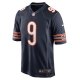 Men's Chicago Bears Jaquan Brisker Nike Navy Game Player Jersey