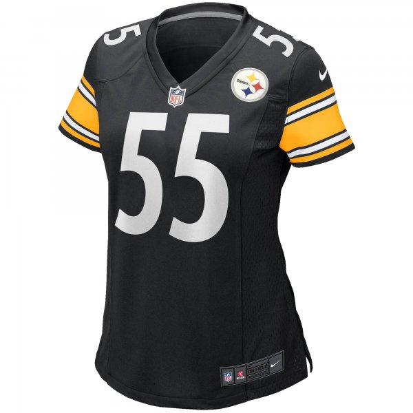 Women's Pittsburgh Steelers Devin Bush Nike Black Player Jersey