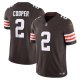 Men's Cleveland Browns Amari Cooper Nike Brown Vapor F.U.S.E. Limited Jersey