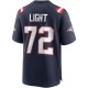 Men's New England Patriots Matt Light Nike Navy Game Retired Player Jersey