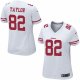 Women's Nike San Francisco 49ers #82 John Taylor Game White NFL Jersey