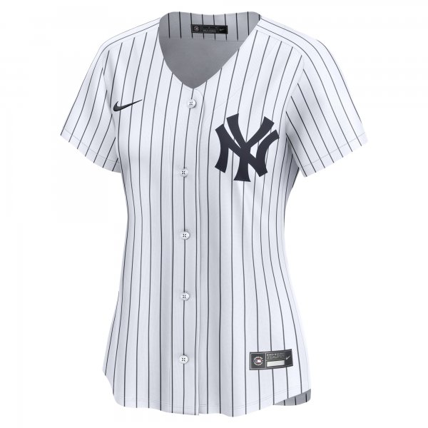 Women's New York Yankees Nike White #1 Mom Home Limited Jersey