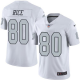 Men's Nike Las Vegas Raiders #80 Jerry Rice White Stitched NFL Limited New Color Rush Jersey