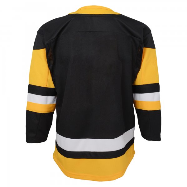 Youth Pittsburgh Penguins Black Home Premier Blank Jersey