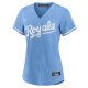 Women's Kansas City Royals Nike Light Blue Alternate Replica Team Logo Jersey