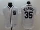 Detroit Tigers #35 Justin Verlander White Flexbase Collection Stitched MLB Jersey