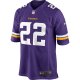 Men's Minnesota Vikings Harrison Smith Nike Purple Game Jersey