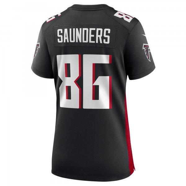 Women's Atlanta Falcons CJ Saunders Nike  Black Team Game Jersey